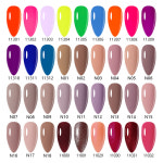 NAILCO UV 젤 네일 폴리시 여름 컬러 레이키리 하이브리드 버니스 LED 아트 락 디자인 세트 매니큐어 시리즈 15ml : 31난쟁이