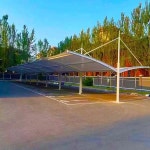 견고한 멤브레인 구조 Pergola 자전거 자동차 주차 창고, 자동차 쉐이드 주차 : 프린스타36