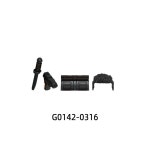 moc 호환 블록 G0142 무기 바지 헤어 파츠 액션 피규어 스틱 나이프 모델 블록 MOC 벽돌 세트 선물 완구 : 오늘도힘내요