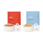 씽크라이크펫 강아지 화식 건강한 자연식 수제 사료 소고기+양고기, 50g, 24개 : 개밥왕