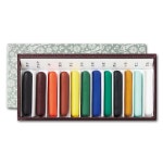 여우표 봉채 12색세트 우에바에소우 민화물감 최고급 동양화 한국화 채색 안료 : 한국서예유통