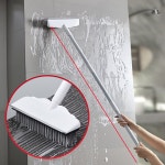 화장실 청소 도구 욕실 틈새 솔 스퀴지 브러쉬 화장실바닥솔 : 리빙브런치