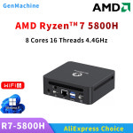 GenMachine 미니 PC Ryzen AMD 7 5800H Pc Windows 11 : 생플리시테 우르뱅