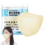메디케이알 데일리핏 새부리형 KF94 대형 50매 컬러 황사마스크 : 메디케이알 KF94 마스크