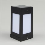 LED 태양광 문주등 A028 2.5W 블랙 데크 테라스 난간 조명 더쎈 동성조명 : 코지룩스