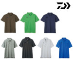 한국다이와 DE-6507 낚시 반팔 티셔츠 M 버튼 다운 폴로 셔츠 카라티 여름 : 라코피싱