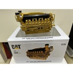 DM 1:25 스케일 CAT G3616 가스 카터 엔진 발전기 조합 골드 합금 모델 85706 컬렉션 장식 기념품 : 수에노샵