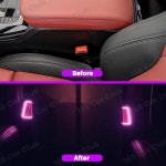 11 가지 색상 주변 조명 BMW 2 3 4 5 6GT 7 8 시리즈 LED 안전 벨트 버클 램프 : 에스-수입상사