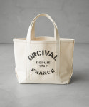 [관세포함] 오르치발 ORCIVAL Print Canvas Tote Bag (OR-H0360KWC) : 포터블재팬