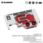 Barrow 3070 GPU 쿨러 PC 수냉 비디오 워터 블록 ZOTAC X GAMING 오로라 LRC2.0 BS-ZOXG3070-PA : 하루코퍼레이션25