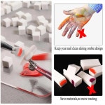 옹브르 네일 아트 스폰지 용 소프트 잡아 펜 손톱  전문 액세서리 : 파세오샵