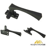 DS 대산 프로젝트 손잡이 3000번 풀다운 창문손잡이 우측 25 샷시손잡이 베란다손잡이 : 대산금속