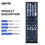 RC-898M 원격 제어 TX-NR545 TX-NR646 TX-NR747 Onkyo 부품 AV 수신기용 RC898M TX-NR5008 TX-NR709 : 오오플렉스