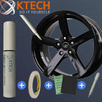 [국산정품] 케이테크 유광검정 유광블랙 터치업 페인트 (K0006) 휠복원 : 한스클럽 카 악세사리