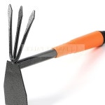 유빈 약초 곡괭이 쇠스랑 세발 농기구 약초 괭이 주말농장 갈쿠리 잡초제거 : 유빈플레이스