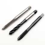 변형된 나사산 플루트 H2 나선형 둥근 G1 TiN 40 YG1 시리즈 바나듐 샹크 M1.0X2.5[직홈 1개] : 블랙버드샵