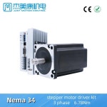 스텝퍼 모터 및 드라이버 키트, Nema 34, 상 6.78N.m, 86J126-623 + 3DM3422 : ssinternation