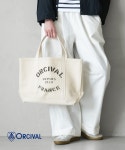 [관세포함] 오르치발 ORCIVAL Print Canvas Tote Bag (OR-H0360KWC) : 포터블재팬