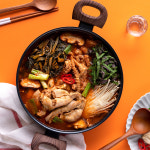 푸짐한 시래기 소 곱창 전골 1kg 2-3인분 소곱창깐양 내장탕 전골 캠핑 밀키트 : 이츠앤제이