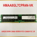 SK 하이닉스 RAM 메모리 HMAA8GL7CPR4N-VK, 64G, DDR4 2666, EC LR, 1 개 : 에스-인터내셔널