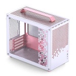 JONSBO Z20 핑크 화이트 MATX 섀시 20L 분리형 핸들 케이스 163mm 공냉식 그래픽 카드 Type-C 데스크탑 소형 공간 : 비아제샵
