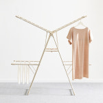 [단독]홈앤미 튼튼한 대형 접이식 4단 빨래건조대+건조망 이불건조대 빨랫대 : 홈앤미