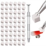 옹브르 네일 아트 스폰지 용 소프트 잡아 펜 손톱  전문 액세서리 : 파세오샵