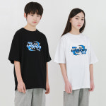 제니키즈 주니어 비전 오버핏 반팔 티셔츠 초등학생 남아 여아 여름 고학년 : 제니키즈