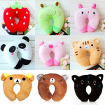 동물 캐릭터 어린이 목베개 기내용 여행용 키즈 목쿠션 : 우양기프트몰