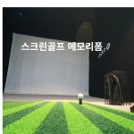 [4+1 ]스크린골프 메모리폼 (50T) 공장직영 제작 골프연습장 유지 보수 교체 스크린골프장 시공 : 솔리드골프엔텍