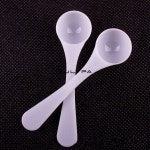 재사용 가능한 플라스틱 계량 스푼 긴 손잡이 식품 등급 우유 분말 주방 H77049 2g 4ml 100 개 : Valueup컴퍼니