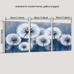 꽃무늬 민들레 그림 포스터 캔버스 대형 액자 포함 벽장식 술집 매장 카페 클래식 감성 빈티지 : 봉구나라