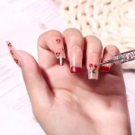 LULAA 아크릴 아트 크리스탈 도트  전문 네일 브러쉬 세트 Diy 가짜 패턴 라인 페인팅 펜 조각 : 파세오샵