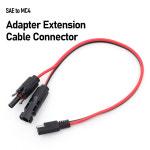 16AWG 어댑터는 태양광 발전소의 케이블 절연을 위한 Ppo/Xlpe 커넥터에 적합합니다 빨간 : 볼칸스틸