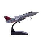 Tomcat 합금 비행기 F-14A 전투기 모형 선셋 중대 다이캐스트 장난감 금속 디스플레이 컬렉션 1/100 스케일 : 수에노샵