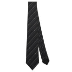 지방시 레지멘탈 명품넥타이 GIVENCHY 로고 스트라이프 넥타이 J5902-003 블랙 : 아비스몰