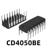 오리지널 CD4050BE CD4050 DIP16 6 상 버퍼/컨버터 로직 IC 1 개 : 육플렉스