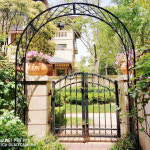 전원주택 유럽 스타일 금속 전원주택택배함 소품 우체통 레트로 장 장식 블랙메쉬 130 40 220 : 스마트마켓003