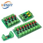 광커플러 절연 보드 전압 변환기 어댑터 모듈 드라이버 광전 절연 모듈 PC817 3.6-30V 1 2 4 8 채널 : 육플렉스