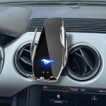 리브레 차량용 고속 충전기 차량 4세대 트림 밧데리 중앙 플레이트 Mazda 15-22 모델 포드 머스탱+QC3.0 빠른 충전기[플러그인 없이도 가능]... 