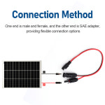 16AWG 어댑터는 태양광 발전소의 케이블 절연을 위한 Ppo/Xlpe 커넥터에 적합합니다 빨간 : 볼칸스틸