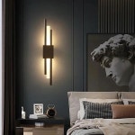 SANDYHA 현대 Led Sconce 벽 램프 실내 조명 침실 머리맡 거실 호텔 계단 홈 장식 비품 : 중앙미린