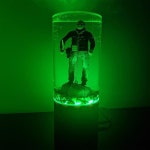 제이슨 Voorhees 리모컨 워터 랜턴, 할로윈 기념품 야간 조명, 프라이데이 13 파트 6, 바이브 호러 조각상 : 중앙미린