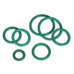 FKM 녹색 불소 고무 씰링 내산성 알칼리 개스킷 CS1 0MM O링 내 키트 내성 : 트러스픽온D