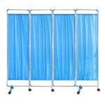 양호실 칸막이 스크린 304초두께❤고품질 요양원 분리대 커튼 쓸 ✔✔ 보건실 바퀴 흰색 병원스크린 평생 무음륜 있다✔✔ 특후전강... 