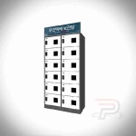 원공 무인택배함 2열6단 비균등 택배무인보관함 : 원공마트