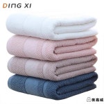 빠른 타월 건조 바디 Towel 빠른건조 욕실 남녀공용 조절 페이스 성인 수건40수 더블 체크 그레이 34x74cm : 민플로우