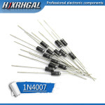 정류기 다이오드 1N4007 4007 1A 1000V DO 41 IN4007 hjxrhgal 100PCs : 크라운텍