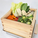 더복 편백나무 찜기 2단 풀세트 (편백찜에 칼국수 먹고 야채죽까지) : 더복 스토어 아키허브