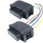 와이어 자동 밀폐형 커넥터 872-665-001 6 핀 방식 자동차 와이어 하네스 소켓 : 진인즐플렉스